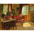 thumbnail image 2 of Olga Wisinger-Florian 24x20 Gold Ornate Framed and Double Matted Museum Art Print Titled - Interior, 2 of 4