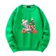 thumbnail image 1 of Suéter de otoño e invierno con estampado de gato de Navidad para hombres y mujeres Suéter suelto Top Pompotops  oipoqjl18207, 1 of 4