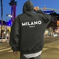 thumbnail image 1 of WILLBEST Sudadera Deportiva para Hombre con Capucha y Estampado De Letras para Uso Informal y Atuendos Elegantes Mediana​​, 1 of 5