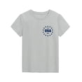 thumbnail image 3 of CCRFTGI 4th of July Tops for Child Girls 10-12 Short Sleeve Happy American Flag Striped Summer Casual T-Shirts Independence Day Girls Fashion Tops Light Gray 9-10 Years, 3 of 5