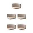 thumbnail image 2 of kurtrusly Trilateral Chair Covers Wide Application And Strong Elastic Chair Protection Made Easy Polyester Cover Chairs Decoration khaki 5Set, 2 of 6