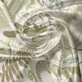 thumbnail image 7 of Ambesonne Botany Valance & Curtain, Curlicue Fern Leaves Art, 55"x24", Eggshell and Dark Tan, 7 of 7