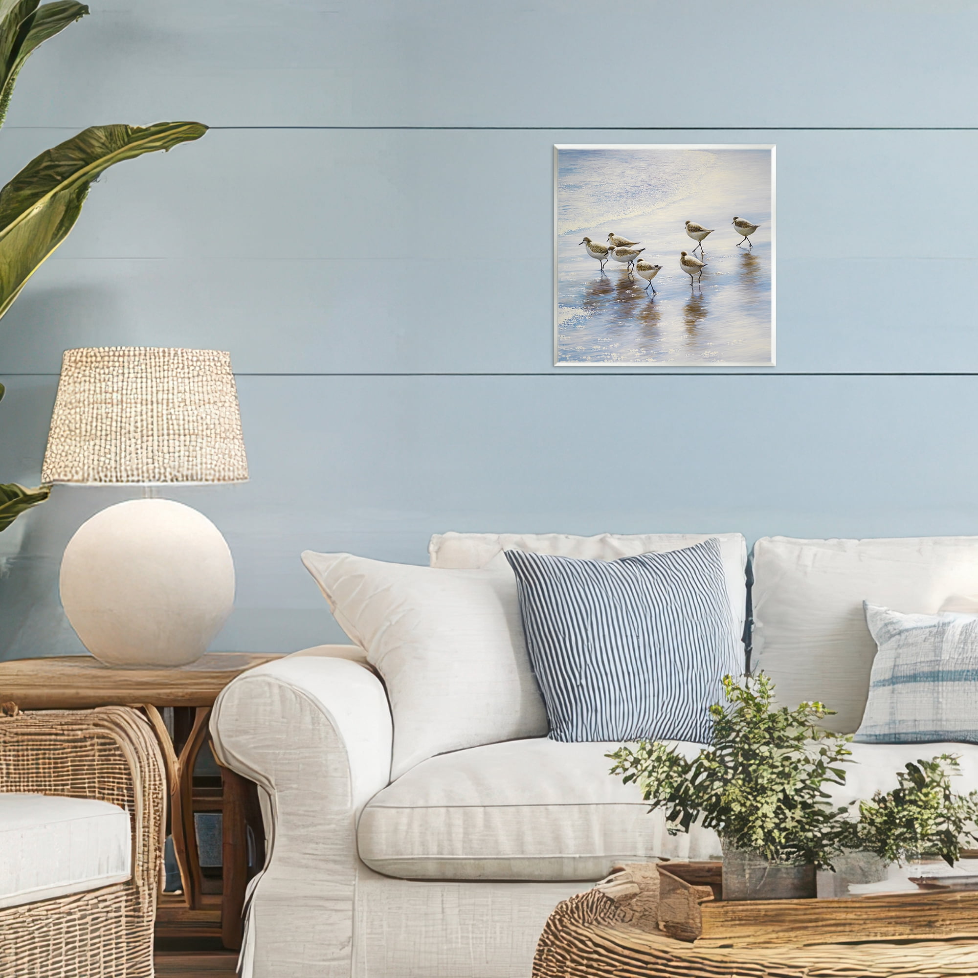 Stupell Industries Sand Dancers on Shore Wall Plaque Art, design by Bruce Nawrocke