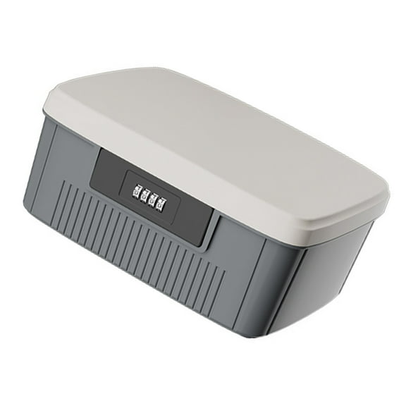 Secure Medication Container With Combination Lock for Home or Office Use