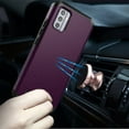 thumbnail image 4 of For Nokia G310 5G Ultra Slim Fit Corner Protection Shock Absorption Hybrid Dual Layer Hard PC + TPU Rubber Armor Cover ,Xpm Phone Case [ Dark Purple ], 4 of 11