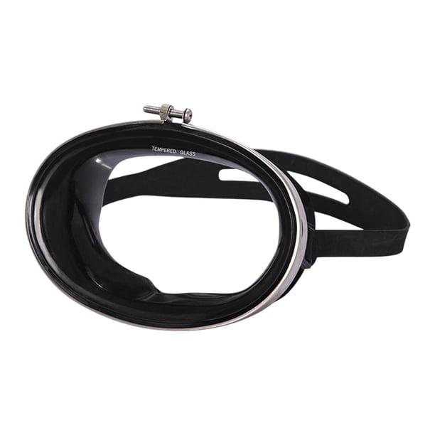 Suministros para máscaras de buceo, máscaras de snorkel ajustables, portátiles y a prueba de fugas, equipo de snorkel. Negro