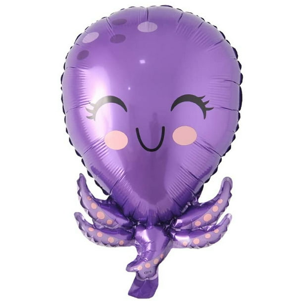 Large Fish Balloons Foil Shark Lobster Octopus Balloon Sea World Horse Star Birthday Party Decorations Kid Inflatable Toys Wedding Decor Cute Octopus Walmart Com Walmart Com