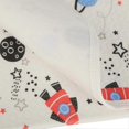 thumbnail image 4 of Waterproof Changing Pad Liner Washable Breathable Cotton Diaper Changing Pad 80x100cmSpaceship Type, 4 of 5