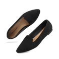 thumbnail image 1 of Zapatos planos DREAM PAIRS Talla 8.5 Negro Punta, 1 of 7