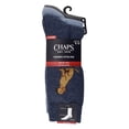 thumbnail image 2 of Chaps Embroidery Crews 3-Pack Men's Sock Size 10-13, 2 of 5