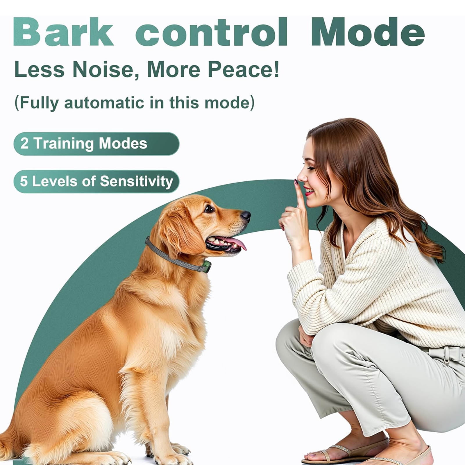 Wireless Dog Fence System – 3300Ft Electric Pet Containment & Training Collar with Remote, Portable Trainer with Beep, Vibration & Shock Modes, Waterproof & Rechargeable