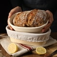 thumbnail image 3 of Handwoven Rattan Bread Proofing Basket, Natural Fermentation Bowl for Sourdough, Artisan Baking, and European-Style Bread, 3 of 9
