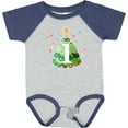 thumbnail image 3 of Inktastic 1st Birthday Green Christmas Tree with Yellow Star Boys or Girls Baby Bodysuit, 3 of 5