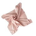 thumbnail image 3 of Women Solid Satin Square Scarf Winter Pure Color Pure Color Head Neck Shawl Ladies Gift Kerchief, 3 of 9