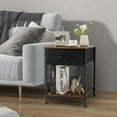 thumbnail image 2 of Costway 2 PCS 2-tier Nightstand Bedside End Sofa Table with  Drawer for Living Room, 2 of 10