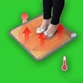 thumbnail image 4 of Electric Foot Feet Heating Warmer Pad Heated Floor Carpet Mat For Office, 4 of 4