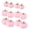 12pcs, variant on OIUR 6/12Pcs Foam Pumpkin Ornament Realistic Design Pink Pumpkin Halloween Statue Inspiring Home Decoration