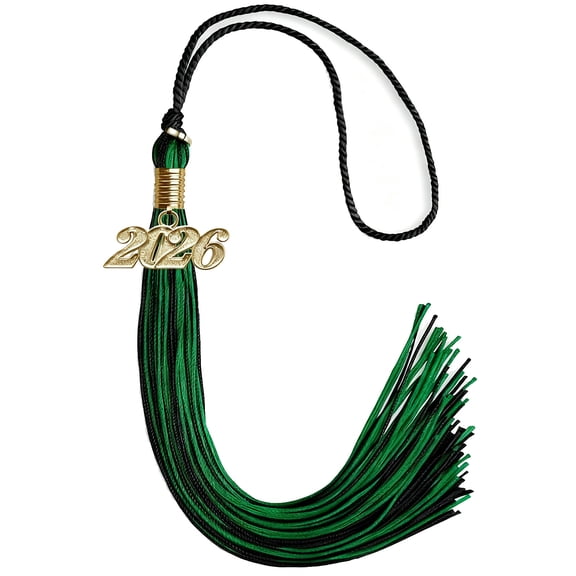 COOLHOOD 2026 Graduation Tassels With Year Charm Class of 2026 Graduation Hat Decoration Tassels For Bachelor Gown Robe Caps