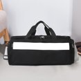 thumbnail image 4 of Bolsa De Ejercicios Nylon Fitness Bag Mochila deportiva con hebilla desmontable para hombres y mujeres (negro) Sywqhk Para Estrenar, 4 of 7