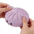 thumbnail image 6 of Mystery Dumpling Squishy Large with Steamer, Squishy Dumpling Toy with Cute Expressions, Silicone Bun Sensory Fidget Toys for Kids & Adults, Hand Pinching Decompression Toys, 6 of 6