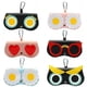 thumbnail image 2 of Elegante Soporte Para Anteojos De Cuero Pu, Bolsa Para Gafas De Sol, Linda Bolsa De Almacenamiento De Gafas De Dibujos Animados Con Gancho Para Viajes, Compras, Playa Sweethay AP006521-02, 2 of 6