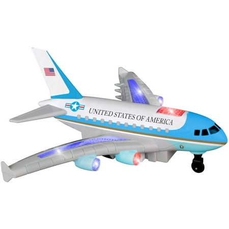 - Daron Radio Control Air Force One Plane with Lights and Sound