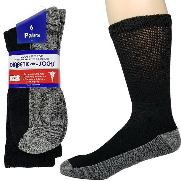 Debra Weitzner Diabetic Socks Mens Womens NonBinding Reinforced Heel