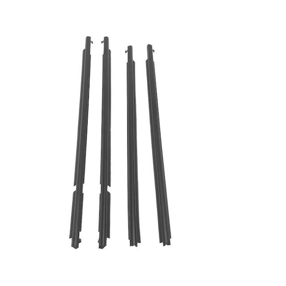 Door Window Belt Weatherstrip Kit 4 - Compatible with 2009 - 2012 Toyota RAV4 Sport Utility 2010 2011