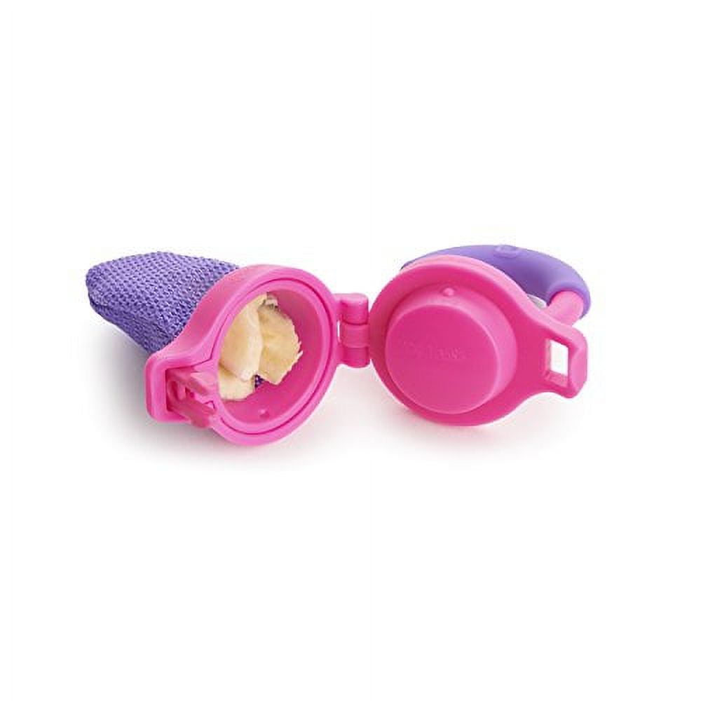 Munchkin Fresh Food Feeder, BPA-Free, 2 Pack, Coral/Purple