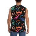 thumbnail image 4 of Pofeuu Animals Under Water Print Men's Muscle T-Shirt, Sleeveless, Muscle Tank, Classic Muscle Tee Top For Men Casual Sleeveless Muscle T-Shirt Trendy Clothes-X-Large, 4 of 7