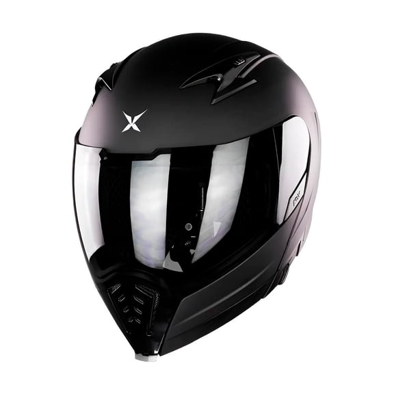 Casco Abatible De Moto X- Kov Latin X Negro Mate Ece22.06