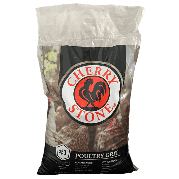Cherry Stone Poultry Grit - #1 (25 Pound Bag)