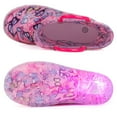 thumbnail image 4 of Toddler Girls Rain Boots Little Kids Baby Light Up Rubber Printed Waterproof Mud Insulated Shoes Butterfly Pink Lightweight Adorable with Easy-on Handles Non Slip Size 9, 4 of 5