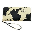 thumbnail image 1 of Cow Printed Wallet for Women Girls Cute Stylish Leather Purses, 1 of 6