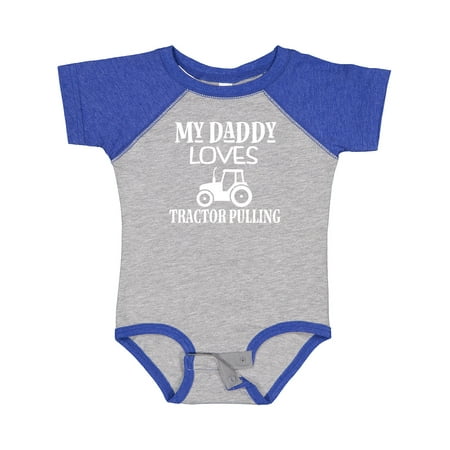 

Inktastic Tractor Pulling Dad Gift Baby Boy or Baby Girl Bodysuit