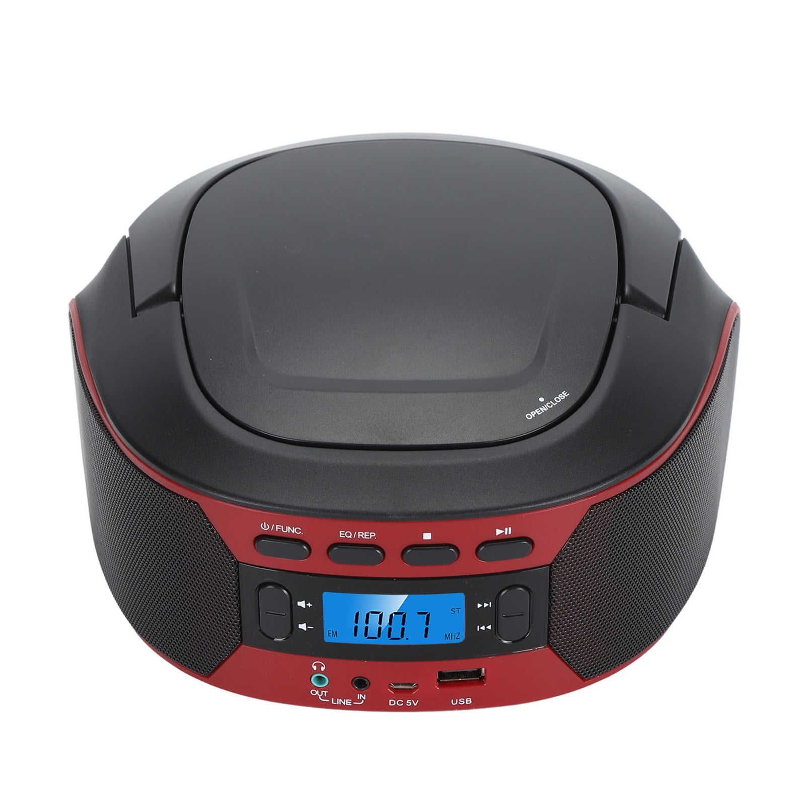 CD Player Bluetooth AUX IN Input Support Headphones 5 EQ Modes Multifunctional Digital ,Multi-Functional