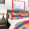 thumbnail image 4 of Designart 'Multicolor Geometric Pattern' Modern Duvet cover- Duvet Cover &, 4 of 5