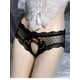 thumbnail image 2 of Bragas sexys de encaje con entrepierna abierta para mujer, ropa interior bonita, lencería fina, calzoncillos sin entrepierna, ropa de noche de verano, 2 of 5