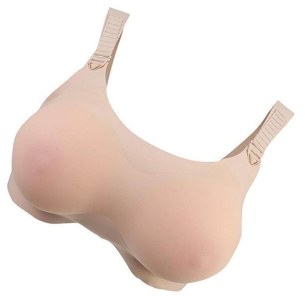 Silicone Breast Forms Mastectomy Prosthesis Crossdress Transvestite Bra  Enhancer Inserts One Piece A B C D Cup