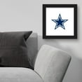 thumbnail image 3 of Gallery Pops NFL Dallas Cowboys - Primary Mark Wall Art, Black Framed Version, 12" x 12", 3 of 5