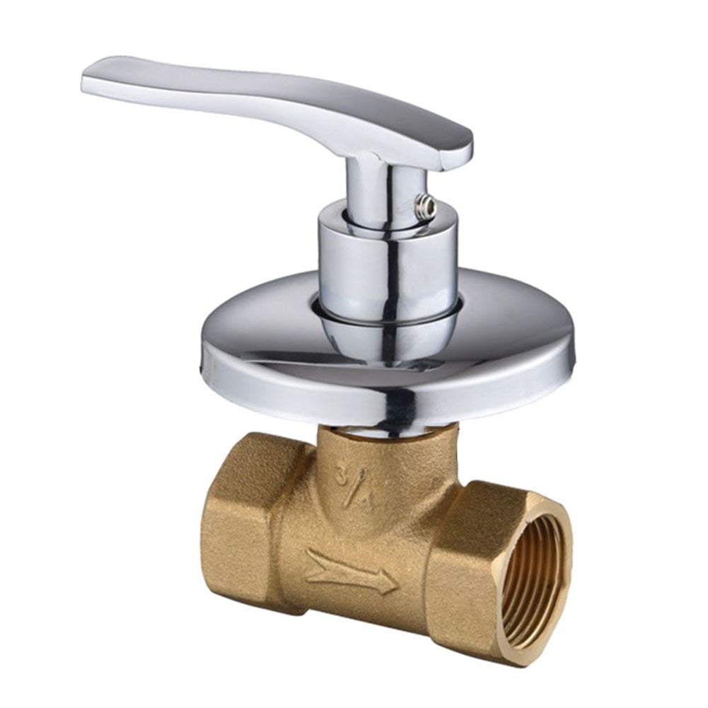 Vanne D'arrêt Laiton Avec Vidange - Embouts à Souder 1/2", Marque Red-white, Modèle RW-223, Neuve