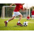 thumbnail image 4 of Vizari Bolt Firm Ground Soccer Cleats for Kids – Durable, Comfortable, and Stylish Boys and Girls Soccer Shoes with Traction - Black/red, 13, 4 of 5