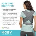 thumbnail image 3 of Moby Wrap Baby Carrier, 3 of 9