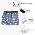 thumbnail image 4 of Disketp Chicken Family Men's Boxer Briefs,Soft and Breathable Cotton Underwear with ComfortFlex Waistband, 4 of 7