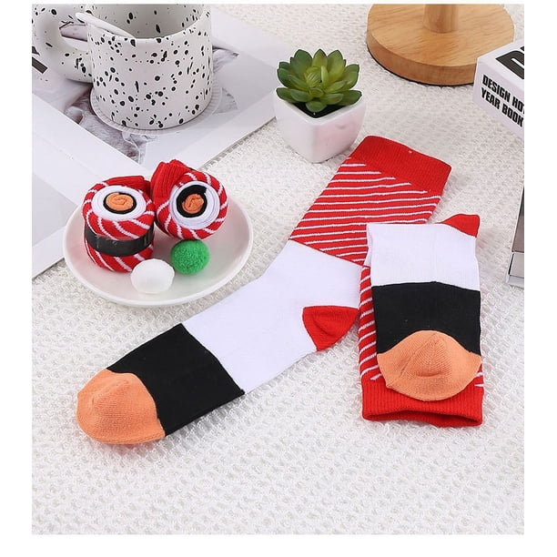 Rainbow Socks - Donna Uomo Calzini Sushi Tamago Tonno Butterfish Rainbow Socks - Donna Uomo Calzini Sushi Tamago Tonno Butterfish