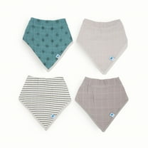 Little Unicorn Bandana Bibs for Babies, 4 Pack - Wallflower