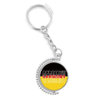 thumbnail image 1 of germany country flag name rotatable keyholder disc accessories chain clip, 1 of 3