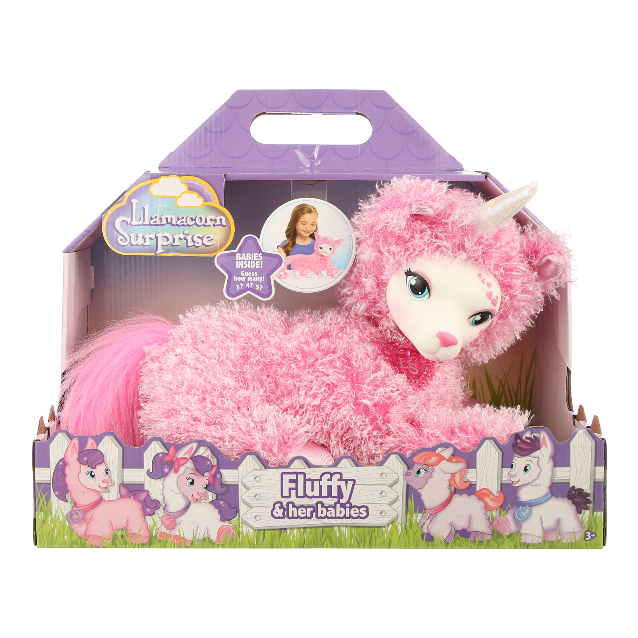 Llamacorn Surprise Plush Fluffy, Ages 3 + - Walmart.com - Walmart.com