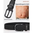 thumbnail image 4 of JASGOOD Elastic Boys Belt 1.18" Woven Braided Kids Belts Hypoallergenic Stretch Belts for Boys Gifts, 4 of 10