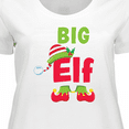 thumbnail image 4 of Inktastic Christmas Big Elf Women's Plus Size T-Shirt, 4 of 5